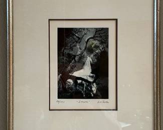 Gatja Helgart Roethe 'Horses' mezzotint 80/150