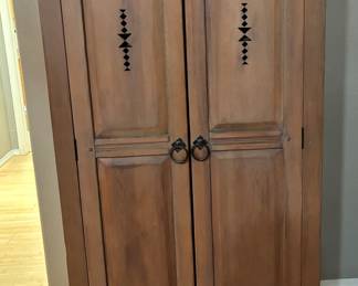 Rustic storage cabinet