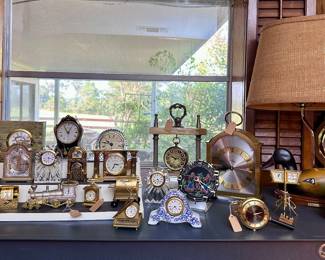 Collection of Miniature Clocks