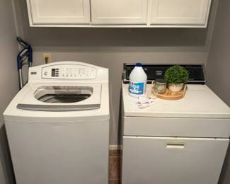 GE Profile Washer and dryer