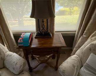Table, lamp