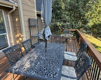 Outdoor patio set