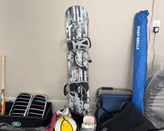 Snow Board and boots