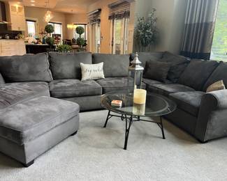 Large, very nice, micro fiber sectional