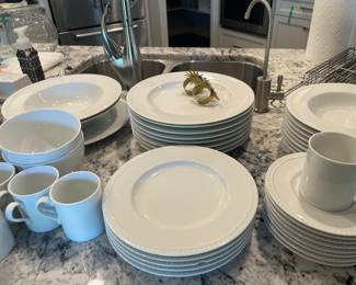 Crate and Barrel dinnerware