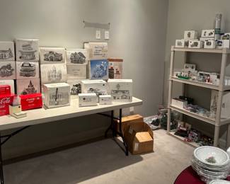 Vintage Dept. 56 Snow Village collection and accessories. 