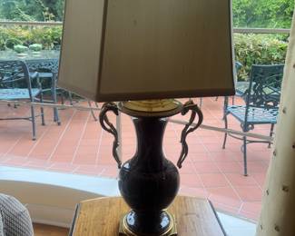 second of the pair of lamps.