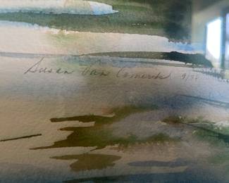 a close-up of the signature