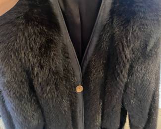 $520. Adolfo Sport mink jacket