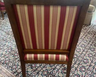 back view of the chairs