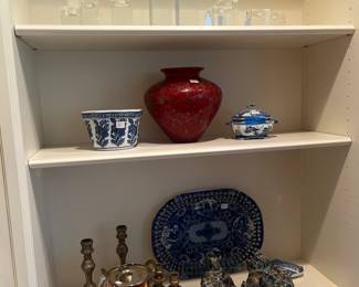 More decor and collectibles for sale during in-person shopping. 