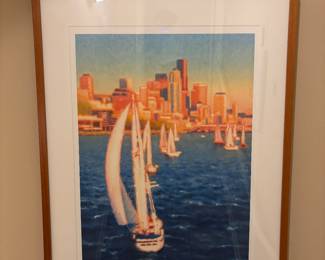 David Harrison signed original. 26"w x 34"h