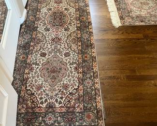 $390. Wool runner. 2'7" x 8.4" approx.