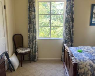 Beautiful toile drapes for sale. Dimensions added as we work through the rooms.