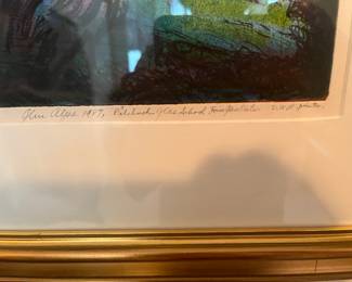 A close -up of the signature.