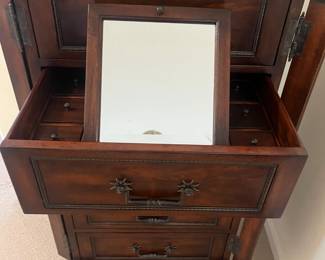 Interior of one of the drawers.