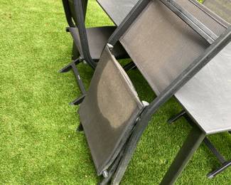 $360. Kettler four folding chairs.  