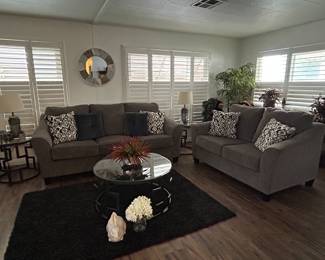 Gorgeous Ashley Sofa and Loveseat. Clean, like new. 
