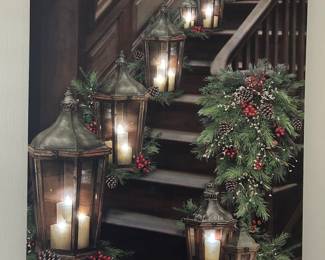 Holiday wall art. 
