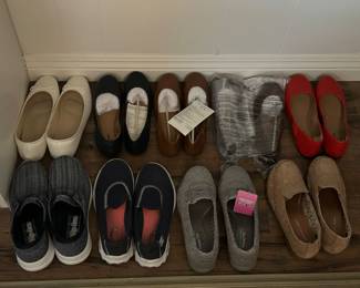 Shoes many new with tags. 