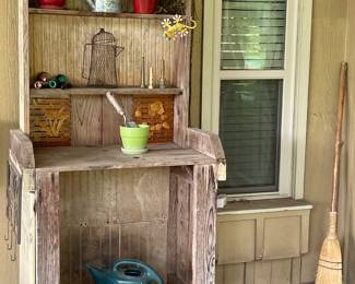 2 potting tables (one pictured)