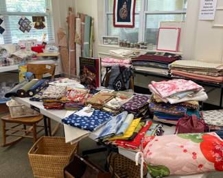 Beautiful Japanese fabric, silk, books, kits