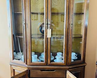 Ethan Allen Manor China Cabinet
