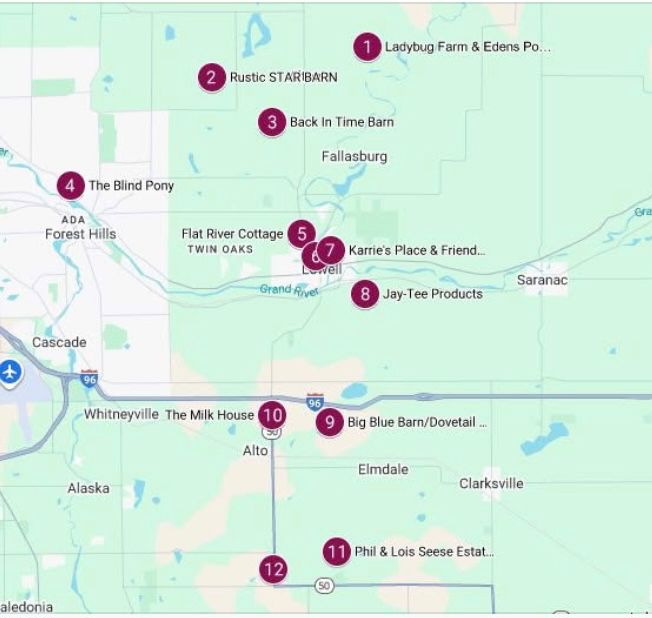 Lowell Trail Sale September 12 & 13, 9 am to 5 pm