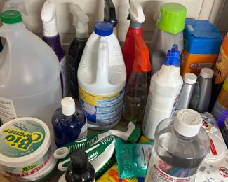Cleaning supplies