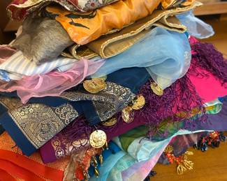 Colorful scarves