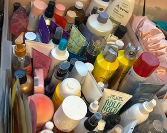 Beauty products, unexpired, high end
