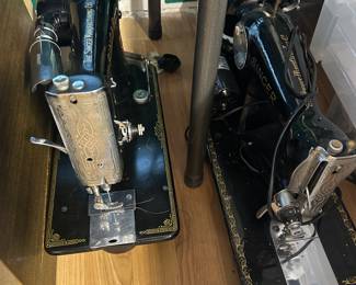 Vintage / antique Singer sewing machines