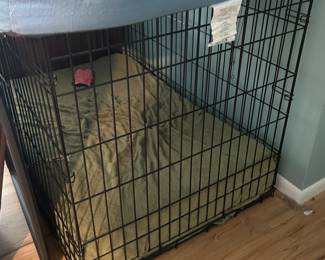 X-Large dog kennel plus other cat and dog supplies 