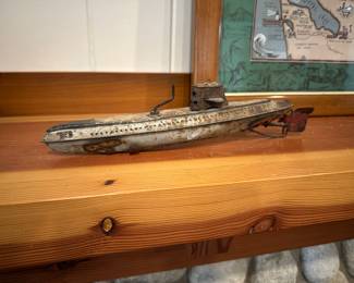 Antique San Marusan Tin Toy