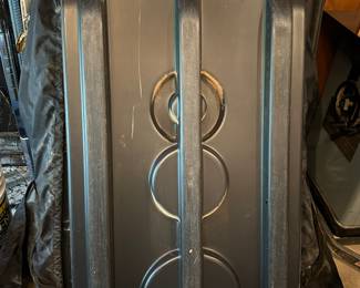 Ultra Lite ice fishing sled with shanty