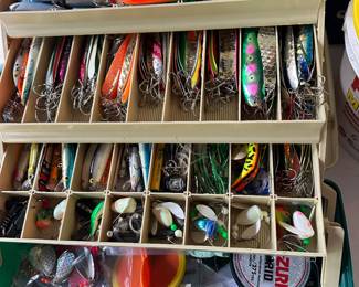 Salmon and Trout tackle box