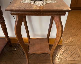 Wood occasional tables......