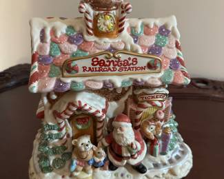 Christmas cookie jar