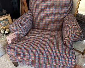 Upholstered armchair