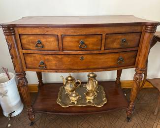 Small wood buffet.....