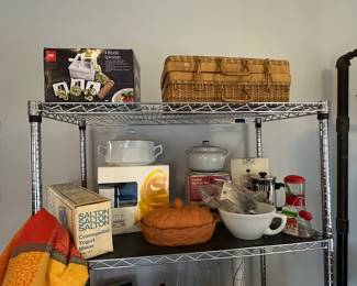 (shelving units not for sale)