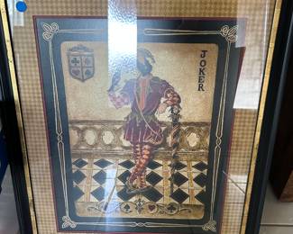 Framed wall decor.....