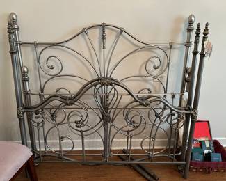 Full size metal bed frame