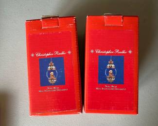 Christopher Radko ornaments