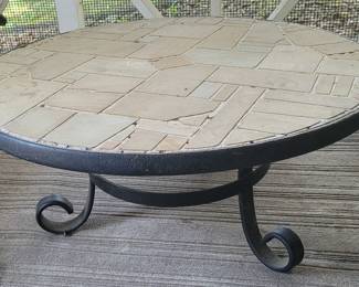 Stone Top Coffee Table