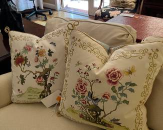 HAND PAINTED PILLOWS