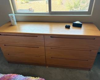MCM 6 drawer chest, #1 of 2, 66"