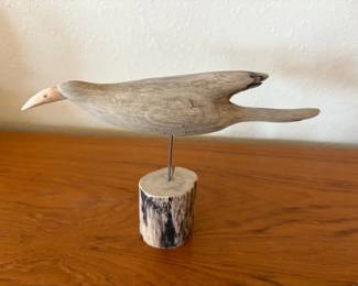 Osamu Harihara driftwood bird sculpture