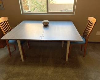 Crate & Barrel 'Flip' folding dining table