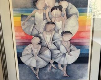 Graciela Rodo Boulanger 'Le Petit Arts' lithograph